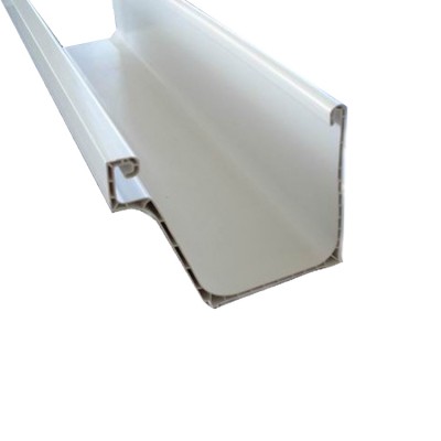 American Seamless White Pvc Plastic Rain Gutters