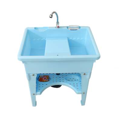 Cheap price white plastic wash sink basin