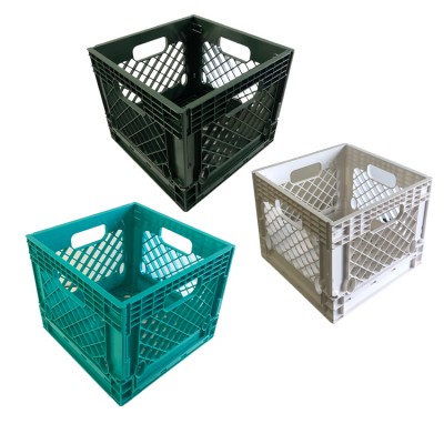 16 Quart collapsible crate milk crate for sale