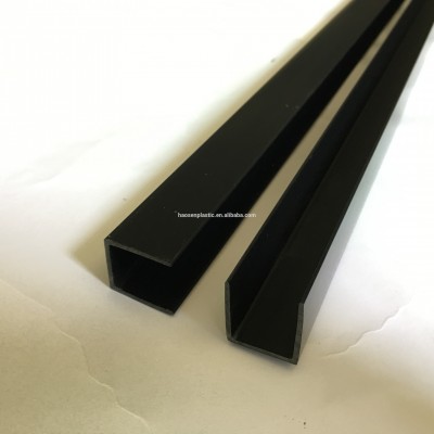 Plastic PVC U Channel For Table Edge