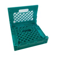 Wholesale Plastic Milk Crate Folding Crate for Milk Storage Crates