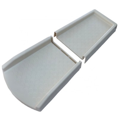 Traditional 24" vinyl gutter  made in china low prices