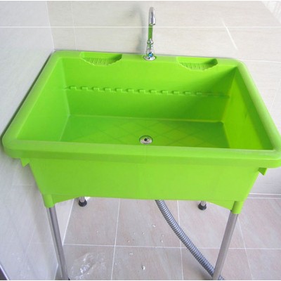 Plastic Laundry Sink Small Sinks Washing Clothes Wash Basin Indoor Outdoor Sink