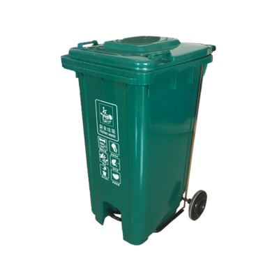 240L waste bins large garbage bins mobile plastic waste bin